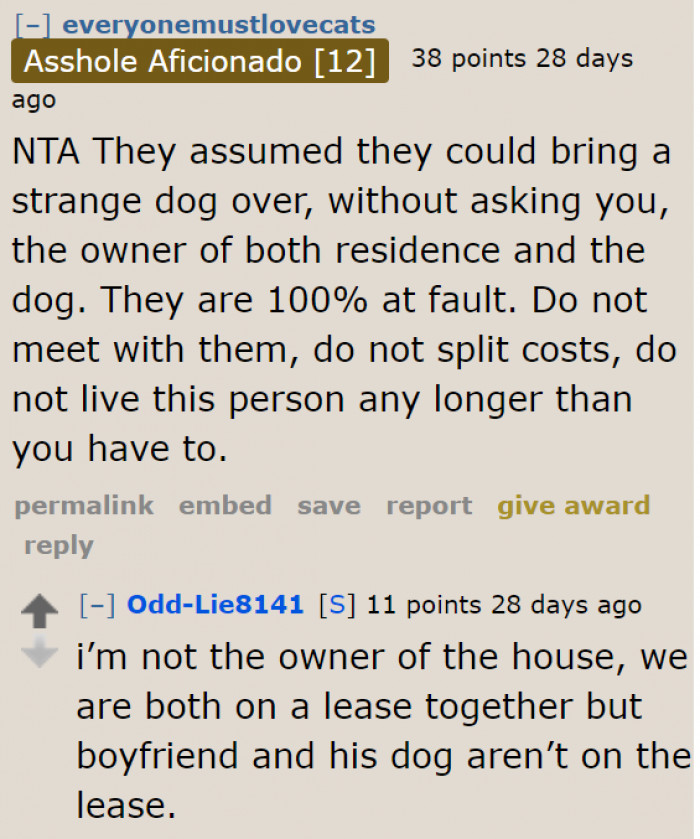 They're not owning up to their mistake.