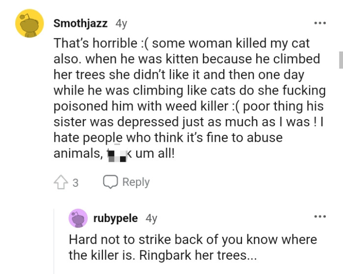 This Redditor hates people who think that it's fine to abuse animals