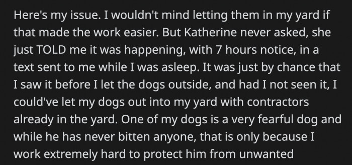 Even if they weren't OP has signages on all of her gates to state this