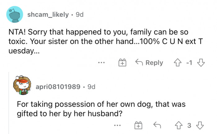 "Family can be so toxic."