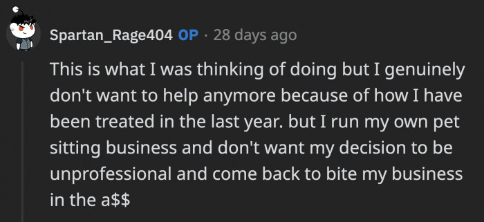 OP did think of this ahead of posting on Reddit, but the bride is out of luck if she's still counting on OP for help