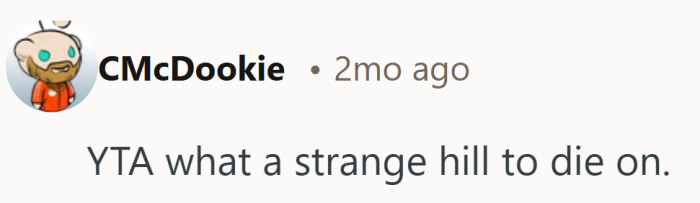 Of all the boundaries to enforce, this one surprised a lot of people.