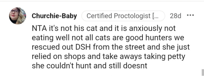 Not all cats are good hunters