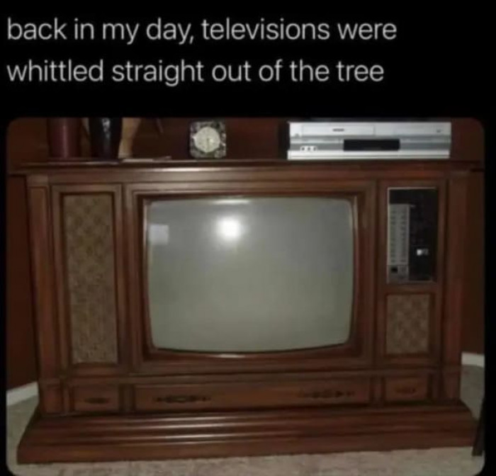 25. You're Old If You've Ever Made Use Of This Television
