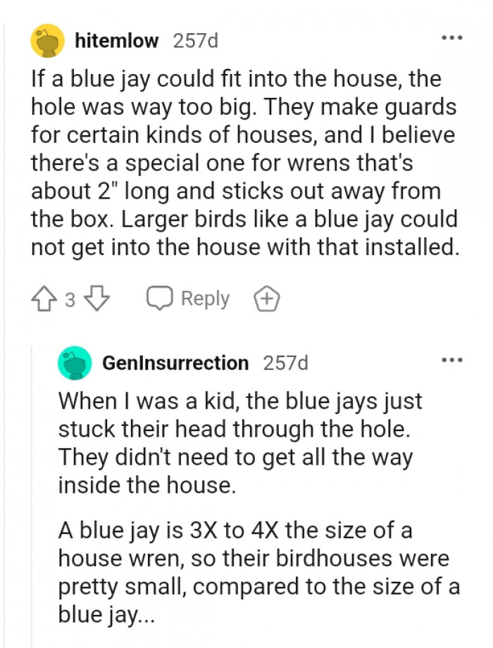 They make guards for certain types of houses