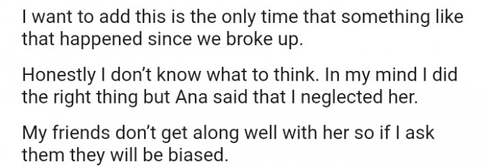 I don't know what to think