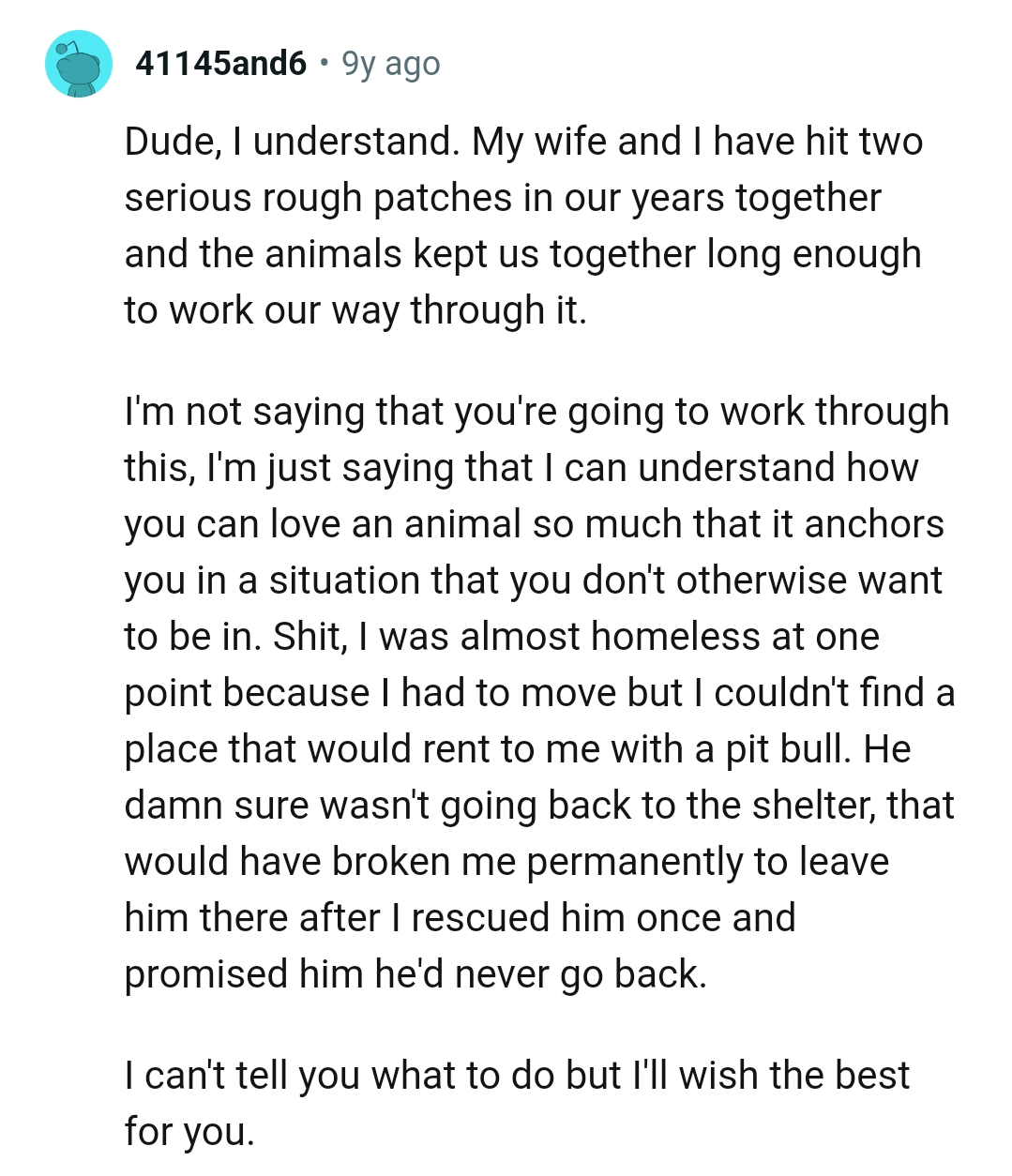 This Redditor has a similar story to share