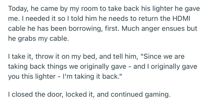 It wasn’t long before both of them had a physical altercation