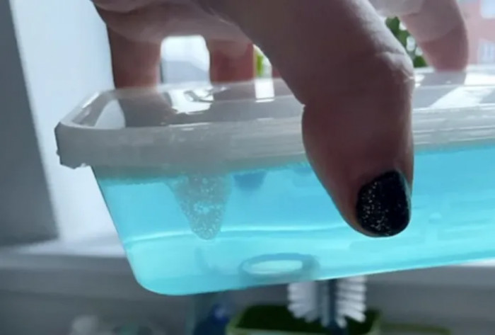 The only solution was to let the ring pass through Stevie and out the other end