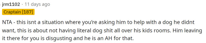 Her Husband Is Definitely the AH, and at the Least, He Could've Helped with the Kids Instead of the Dogs If That Was Really the Issue.