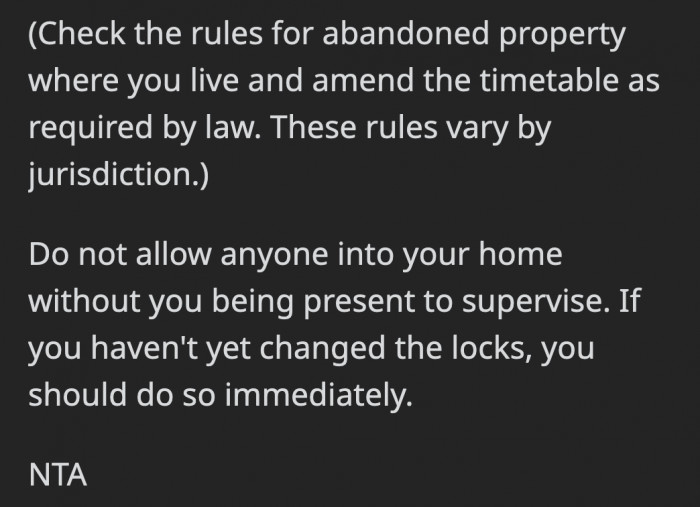 The laws may vary per location and if OP’s ex would take the offer, she should be there to supervise