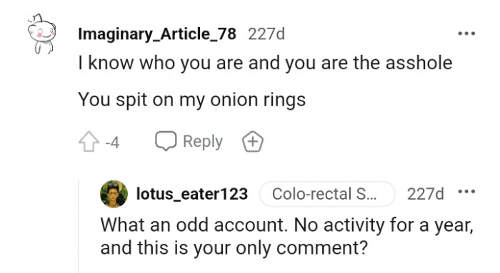 It's the second comment for me