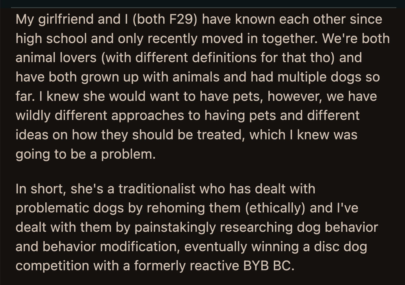 OP didn't communicate her frustrations to her girlfriend because she felt it wouldn't lead to a productive conversation.