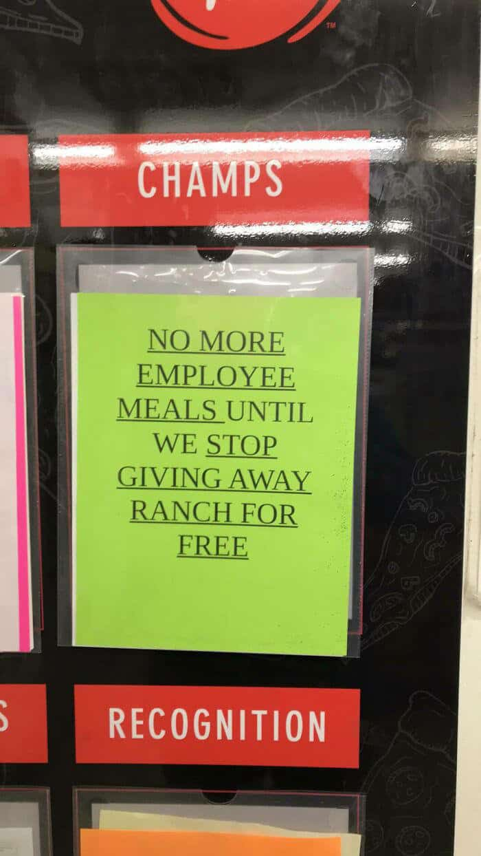 3. “You Are Not Allowed To Sit, This Is Not A Office Job.” The Last Order Was 90 Minutes Ago