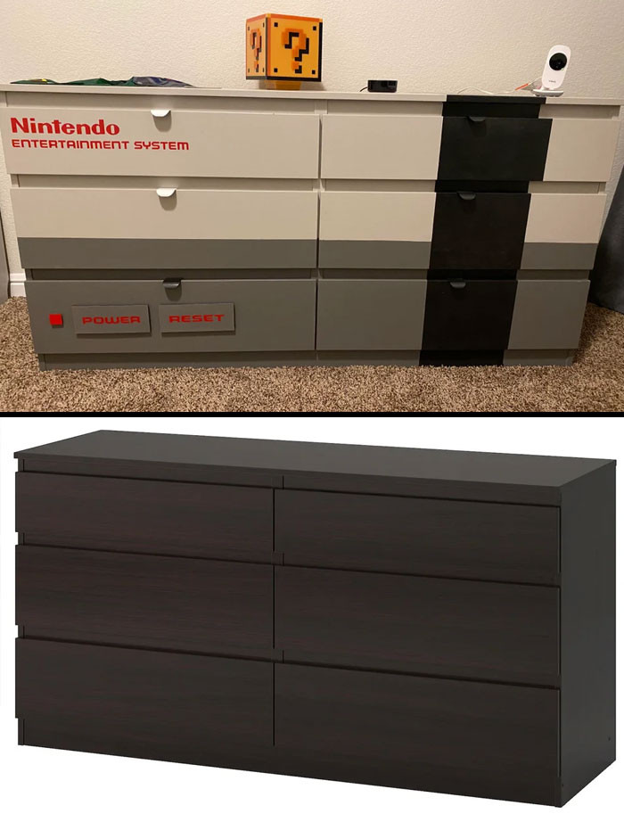 16. Customized Kullen painted into a Nintendo NES