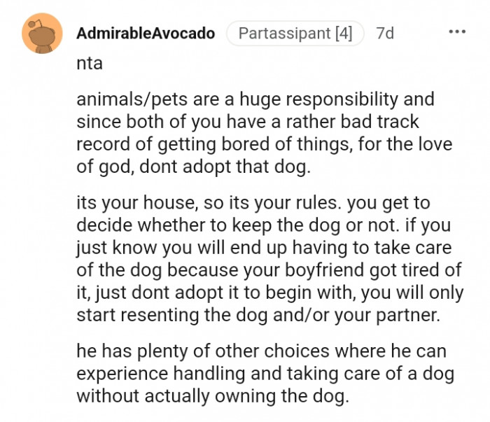 He has plenty of other choices