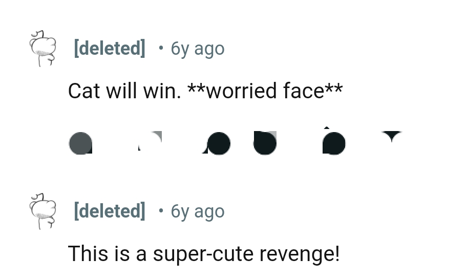 For this Redditor, this is a super cute revenge