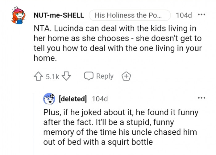 If he joked about it, then he found it funny