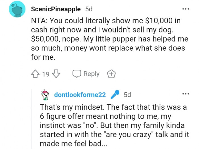 13. My little pupper has helped me so much