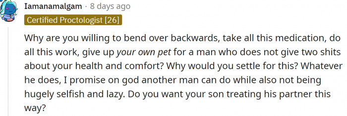 The Redditors couldn't believe the sacrifices she made