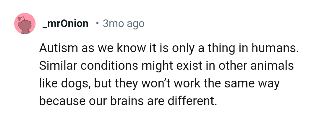 16. Similar conditions might exist in other animals