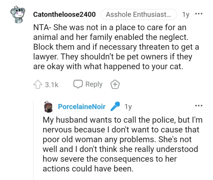 They should not be pet owners