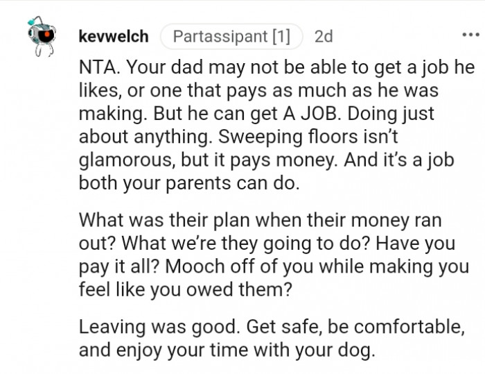 14. Sweeping floors is glamorous but it pays money