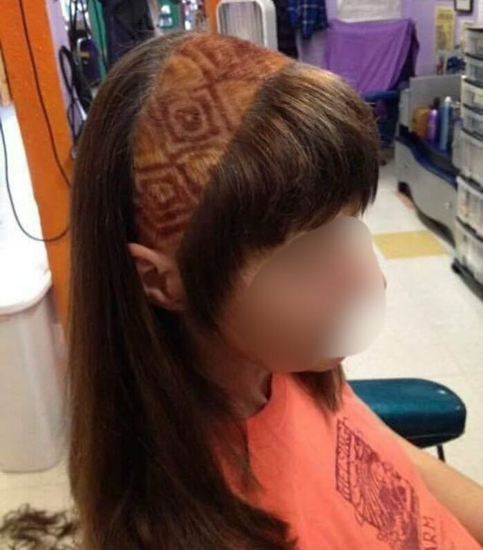 9. Why spend money on a hairband, when your stylist can design a permanent one on your head?