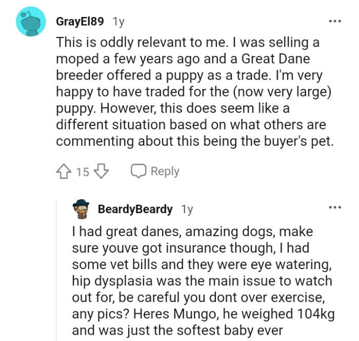 This Redditor has a short and similar story to share