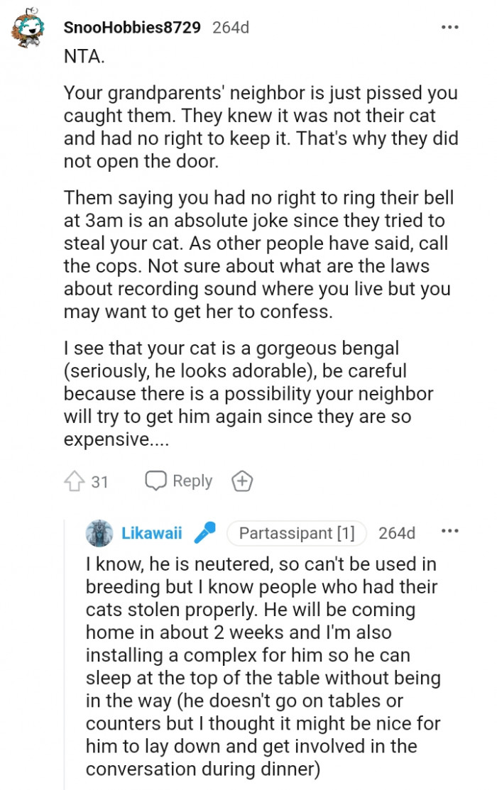 You may want to get her to confess