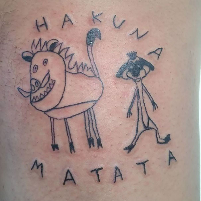 33. Hakuna Matata gone wrong