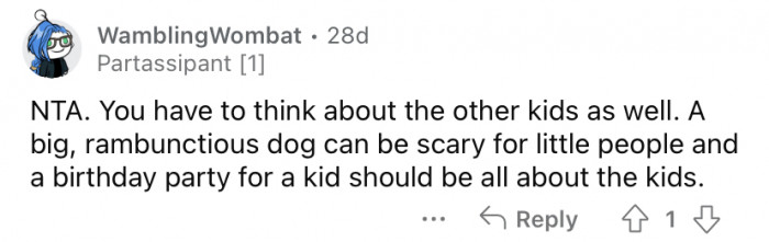 It should be "all about the kids."