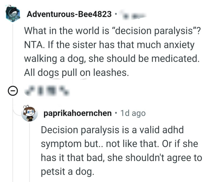 OP's SIL shouldn't have agreed to petsit the dog