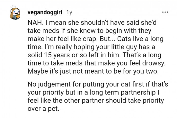 It's just not meant to be for you two