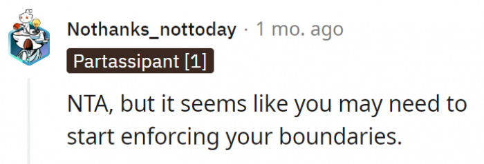 15. OP is firm in his decision, though