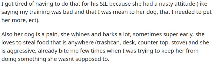 SIL has a nasty attitude