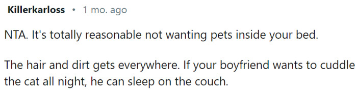 This Redditor believes that OP is right: