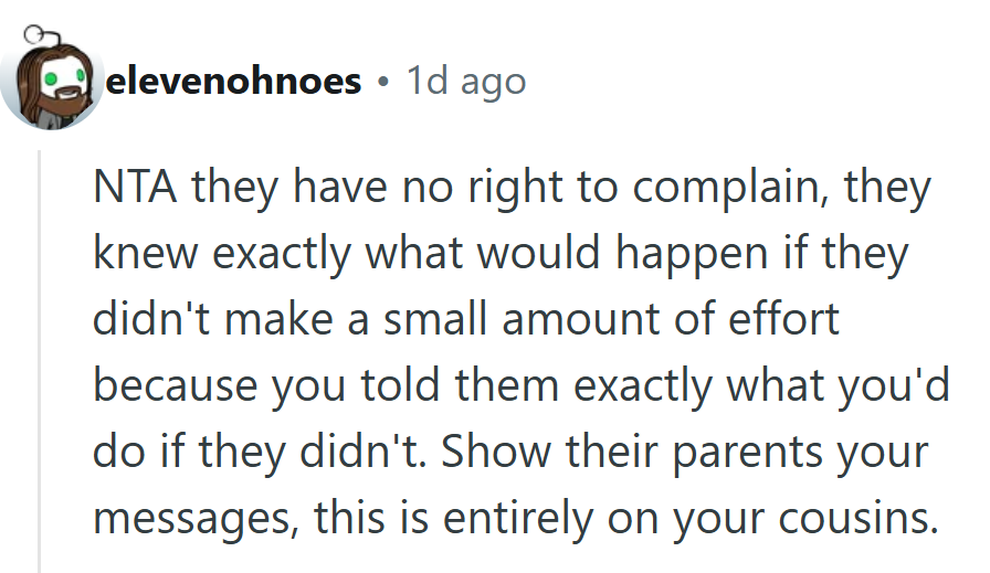 Receipts Don’t Lie—Three Warnings and a Clear Consequence Make This an Open-and-Shut Case.