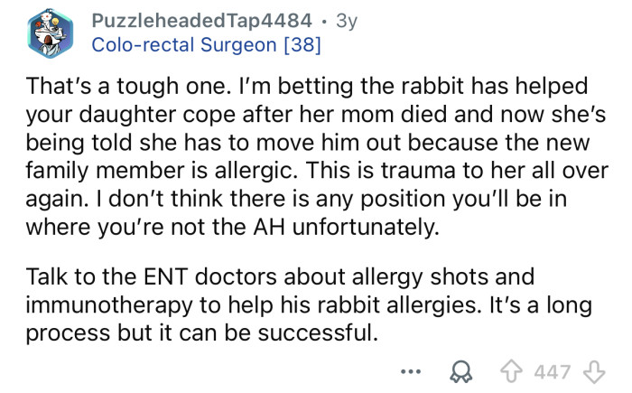 This is only adding to her trauma.