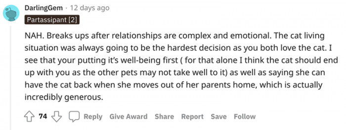 Breakups can be complex and emotional