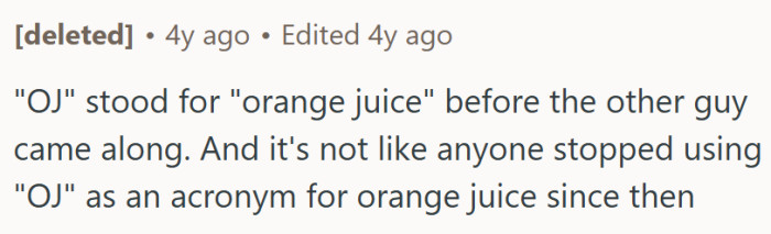 Orange Juice was first to have that nickname
