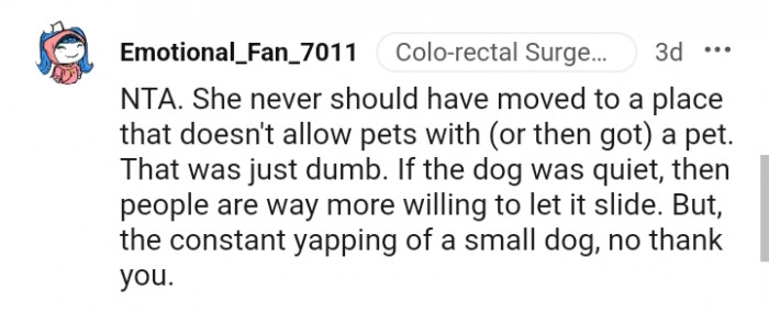 When people will be more willing to let it slide