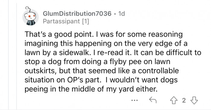 That's not something anyone wants to deal with.