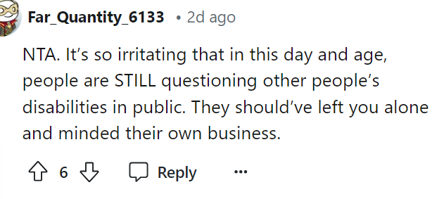 They most definitely should've been minding their business.
