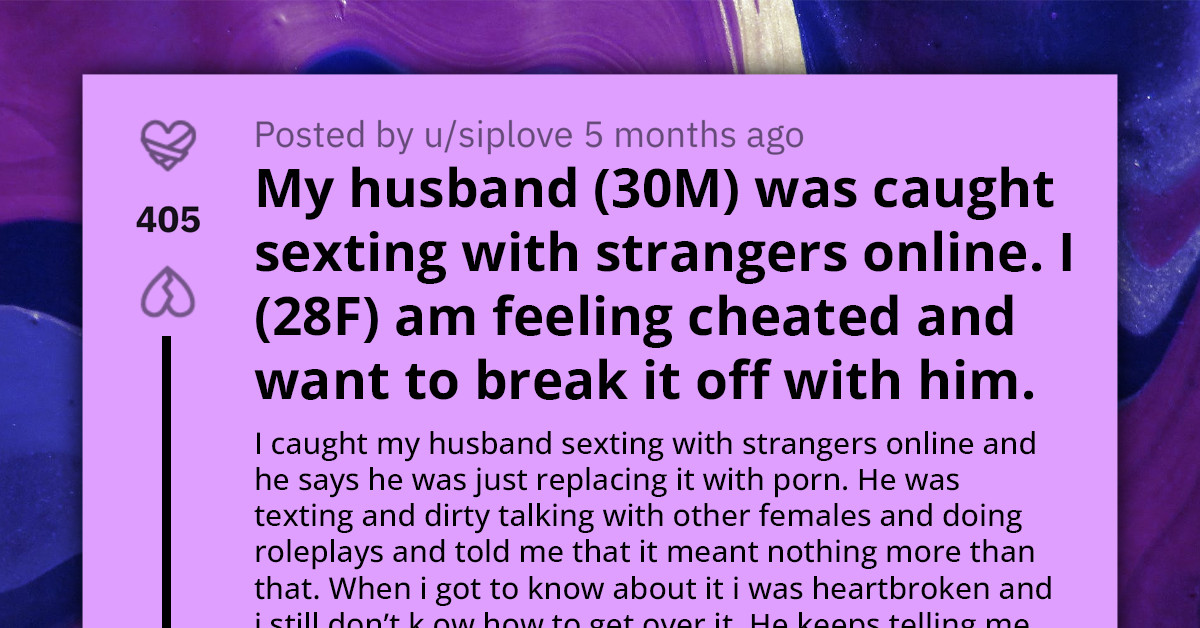 Woman Catches Husband Having Online Dating Relations, Yet He Says He's