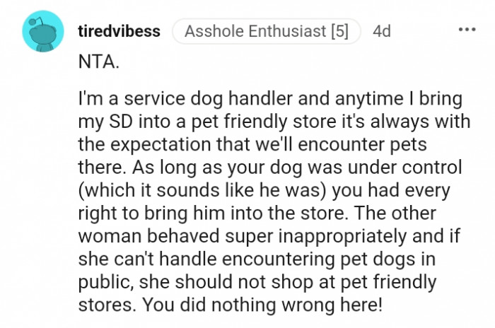 12. You Had the Right to Bring Him into the Store