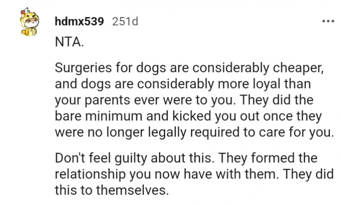 19. They did the bare minimum