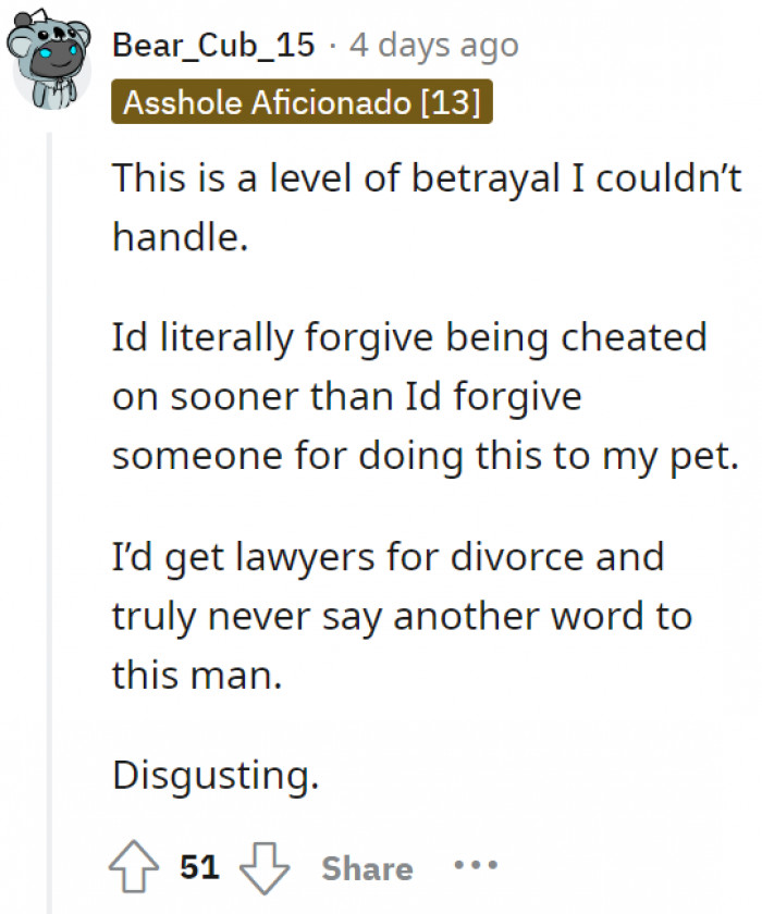 On a more serious note, trusting someone and them doing this to you really sucks. It just proves that being able to trust someone cannot be measured by time.