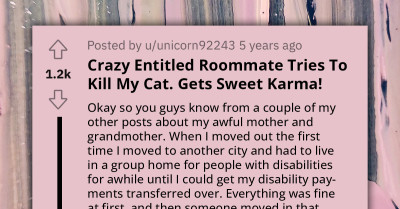 New Resident At Group Home Arrested For Trying To Kill A Cat And Assaulting Landlord's Wife