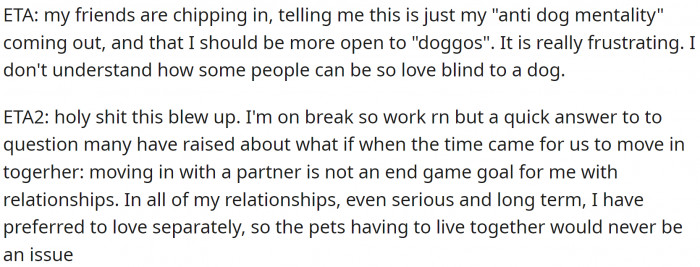 OP shared some additional explanations: